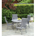 Furniture Rewards - Woodard Ridgecrest Sling Table and 4 Chairs